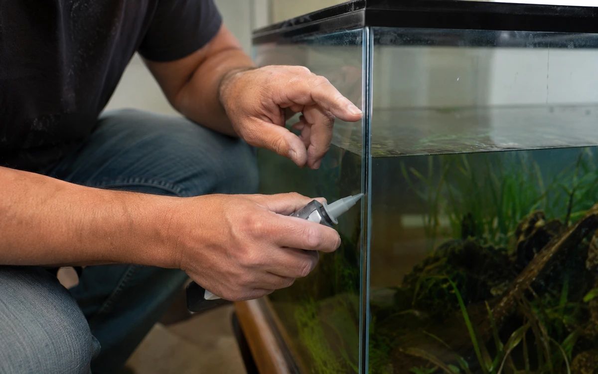 Aquarium glass repair contractor